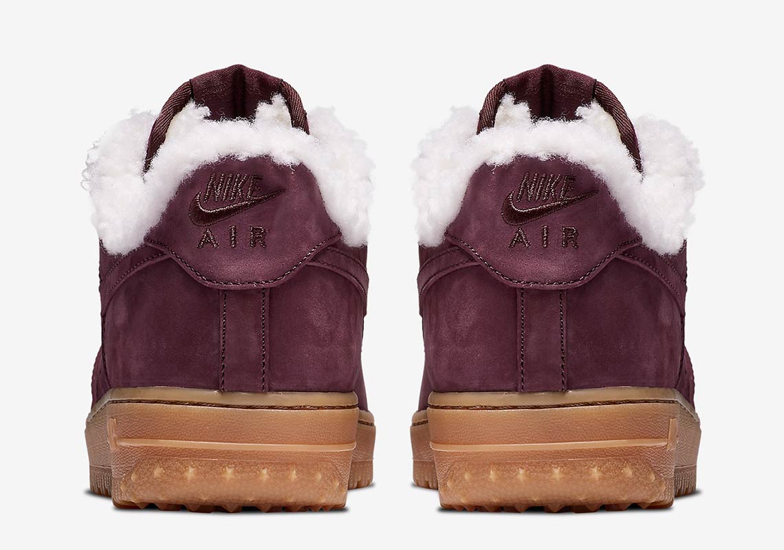 Nike Air Force 1 Winter Burgundy Av2874 600 6