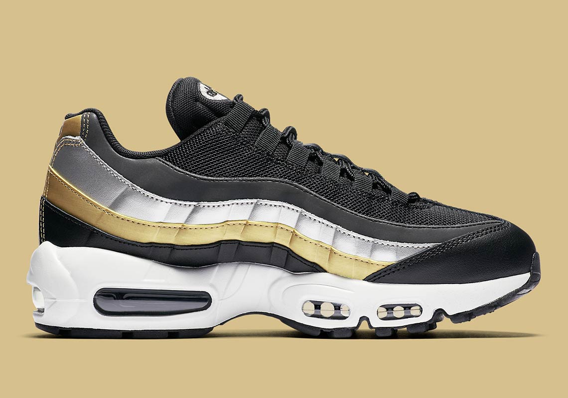 Nike Air Max 95 Gold Silver Bq4554 001 6