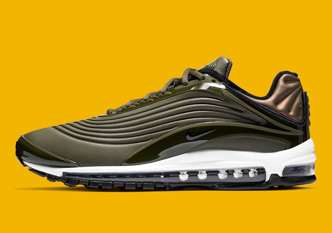 Nike Air Max Deluxe Olive Green Ao8284 300 1