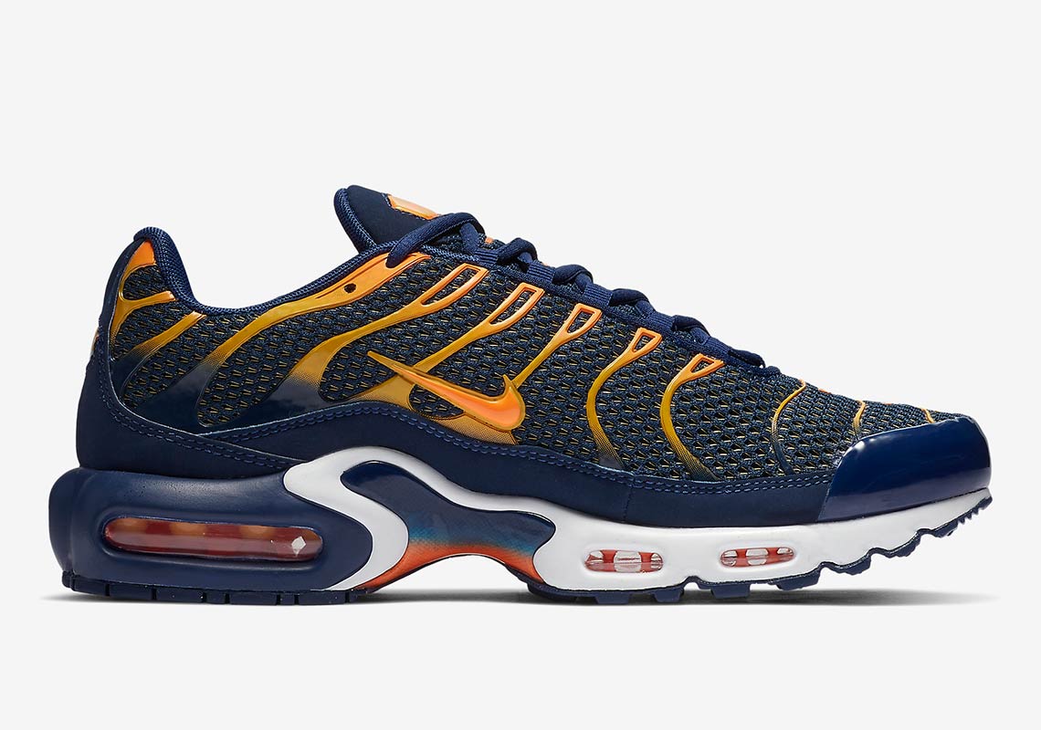 Nike Air Max Plus Navy Orange 852630 408 1