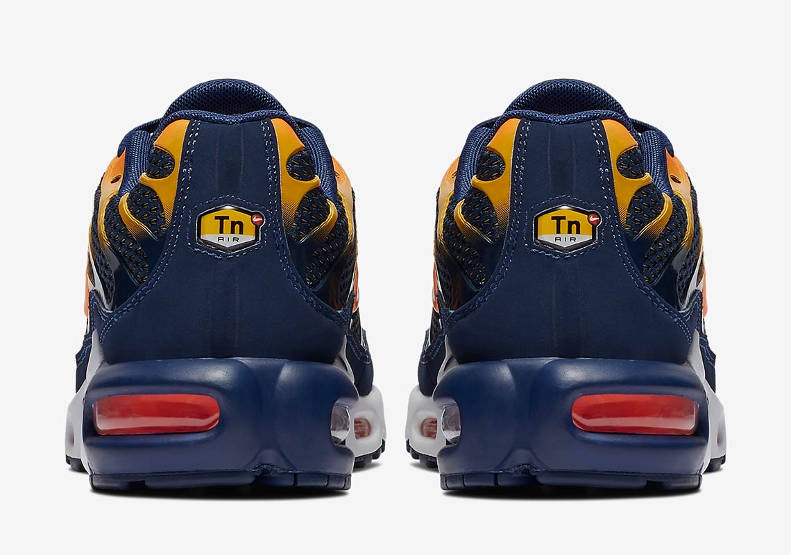 Nike Air Max Plus Navy Orange 852630 408 3