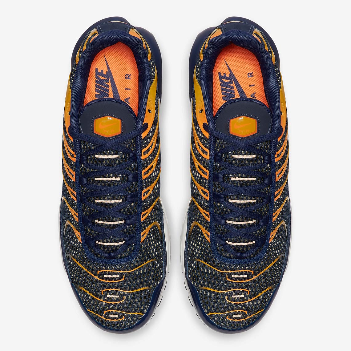 Nike Air Max Plus Navy Orange 852630 408 6