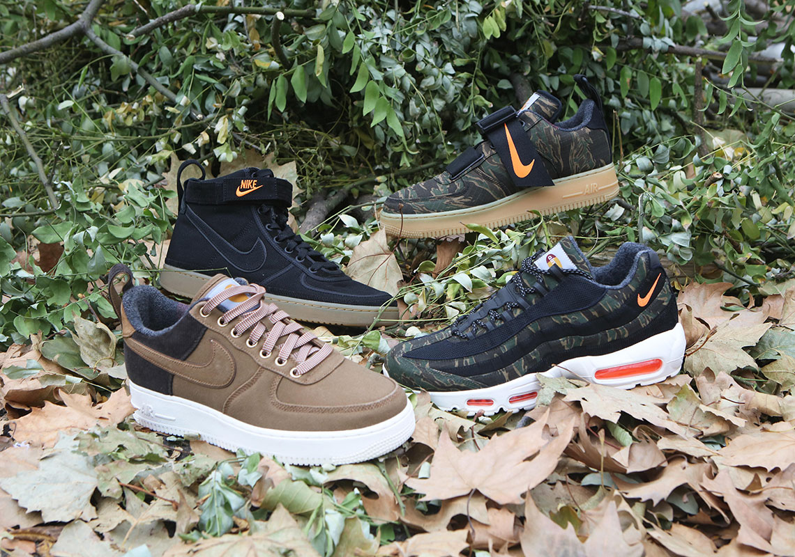 Detailed Look At The Carhartt WIP x Nike Sportswear Footwear Collection