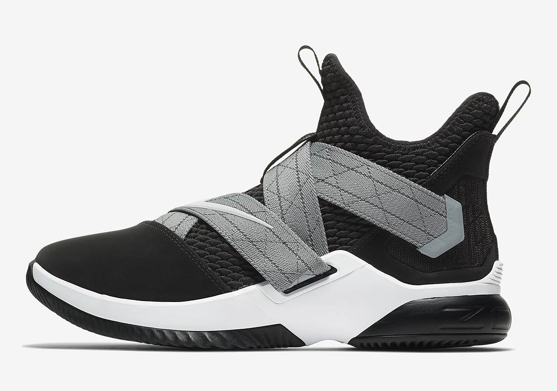 Nike Lebron Solider 12 Black Grey Ao4054 004 3