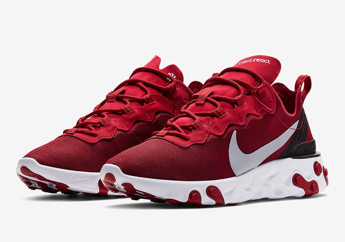 Nike React Element 55 Red Bq6166 601 6