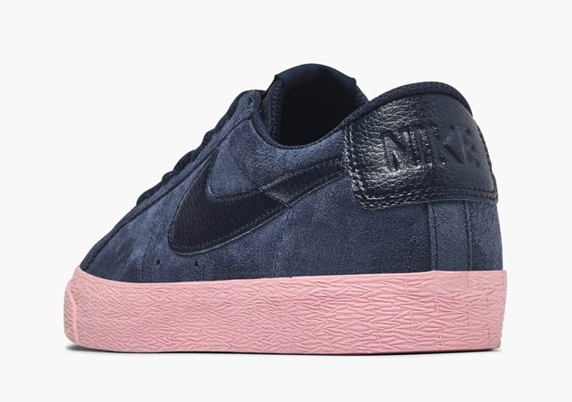 Nike Sb Zoom Blazer Low Navy Pink 864347 402 6