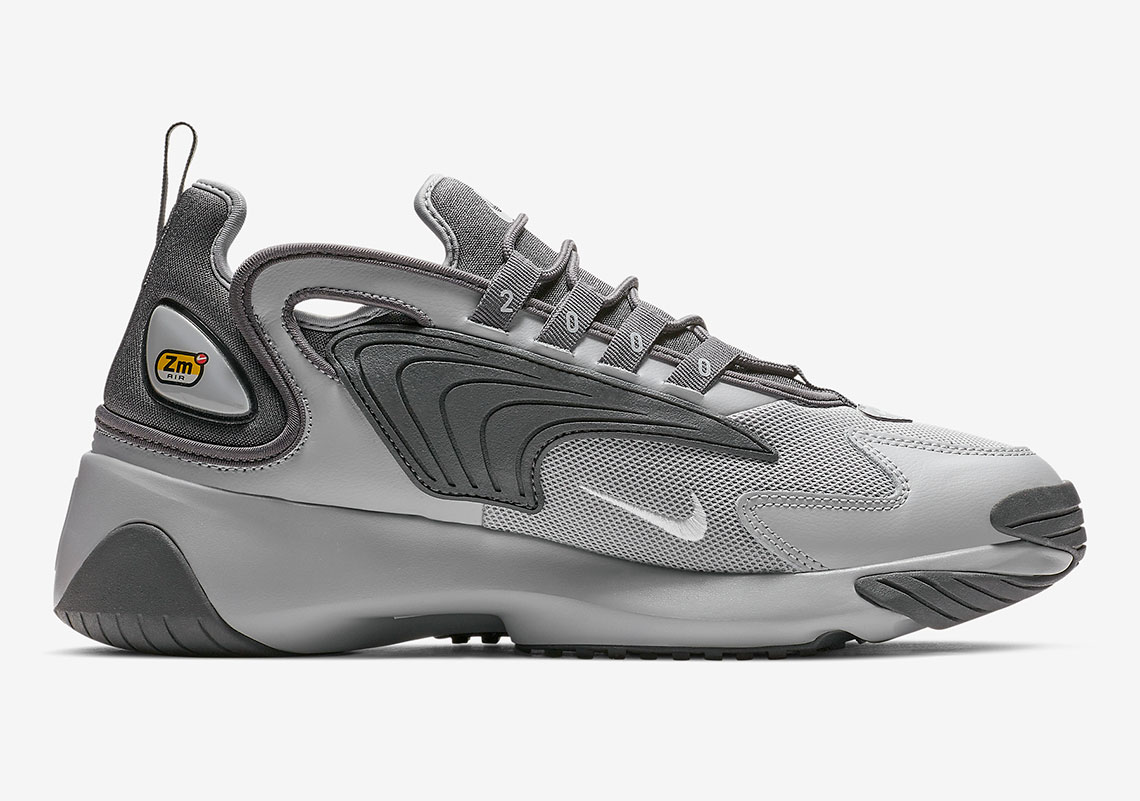 Nike Zoom 2k Ao0269 001 Wolf Grey White Dark Grey 4