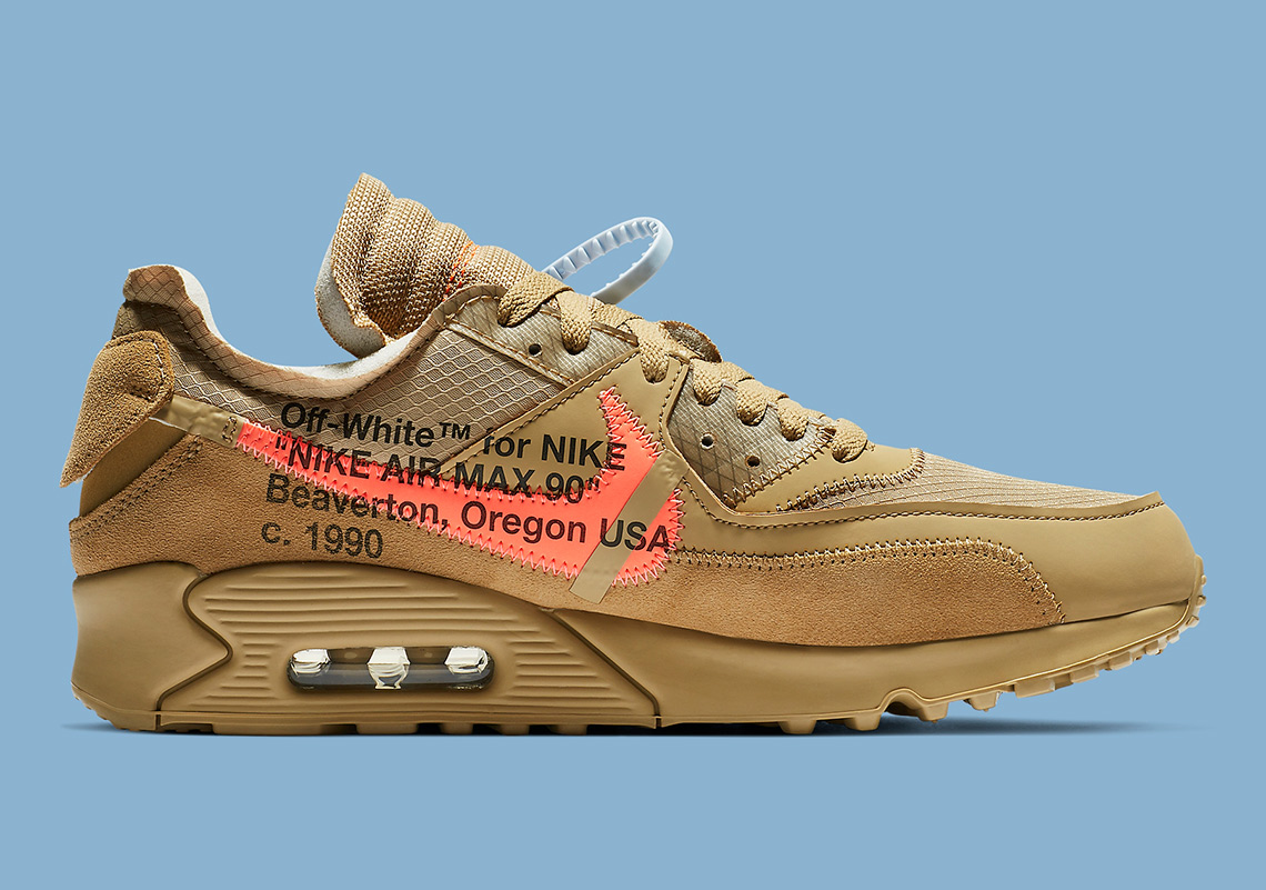 Off White Air Max 90 Desert Ore Aa7293 200 4