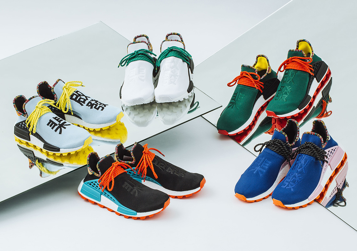 Pharrell Adidas Nmd Hu Inpsiration Green Asia Exclusive 3