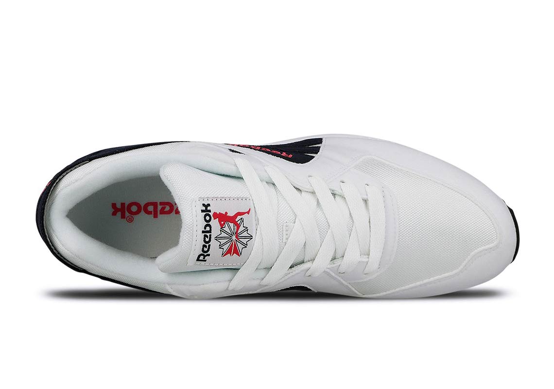 Reebok Pyro White Navy Pink 2