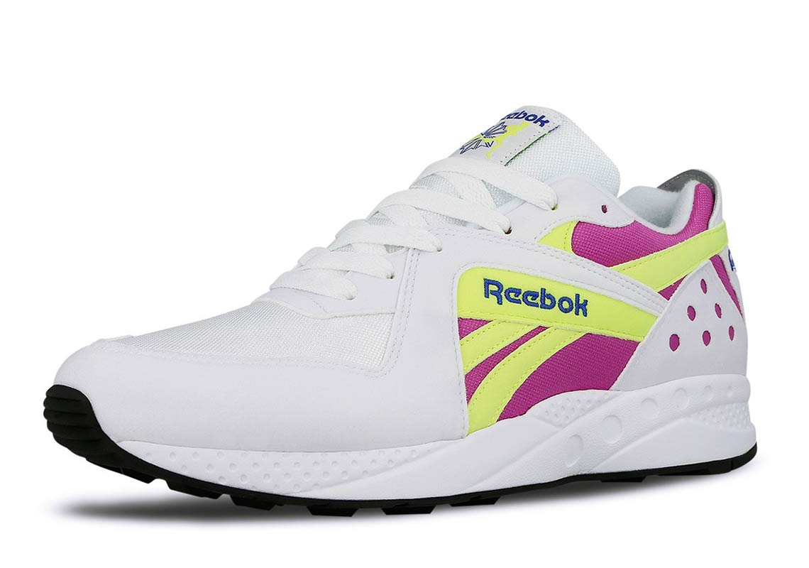 Reebok Pyro White Purple Yellow 1
