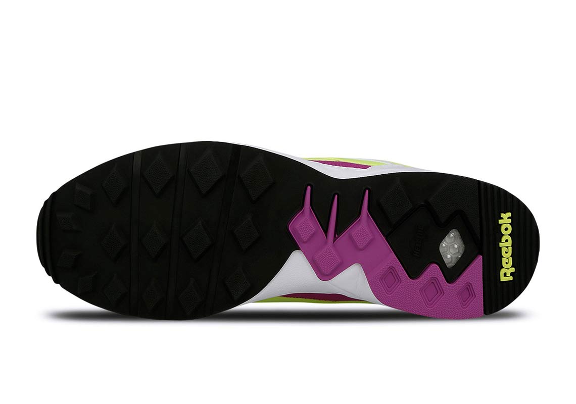 Reebok Pyro White Purple Yellow 2