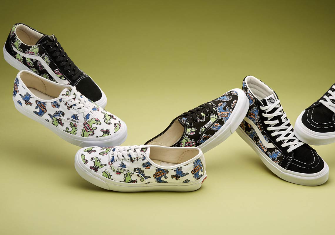 Barneys Continues Their BNY Sole Series With A Vans "Vanosaur" Collection