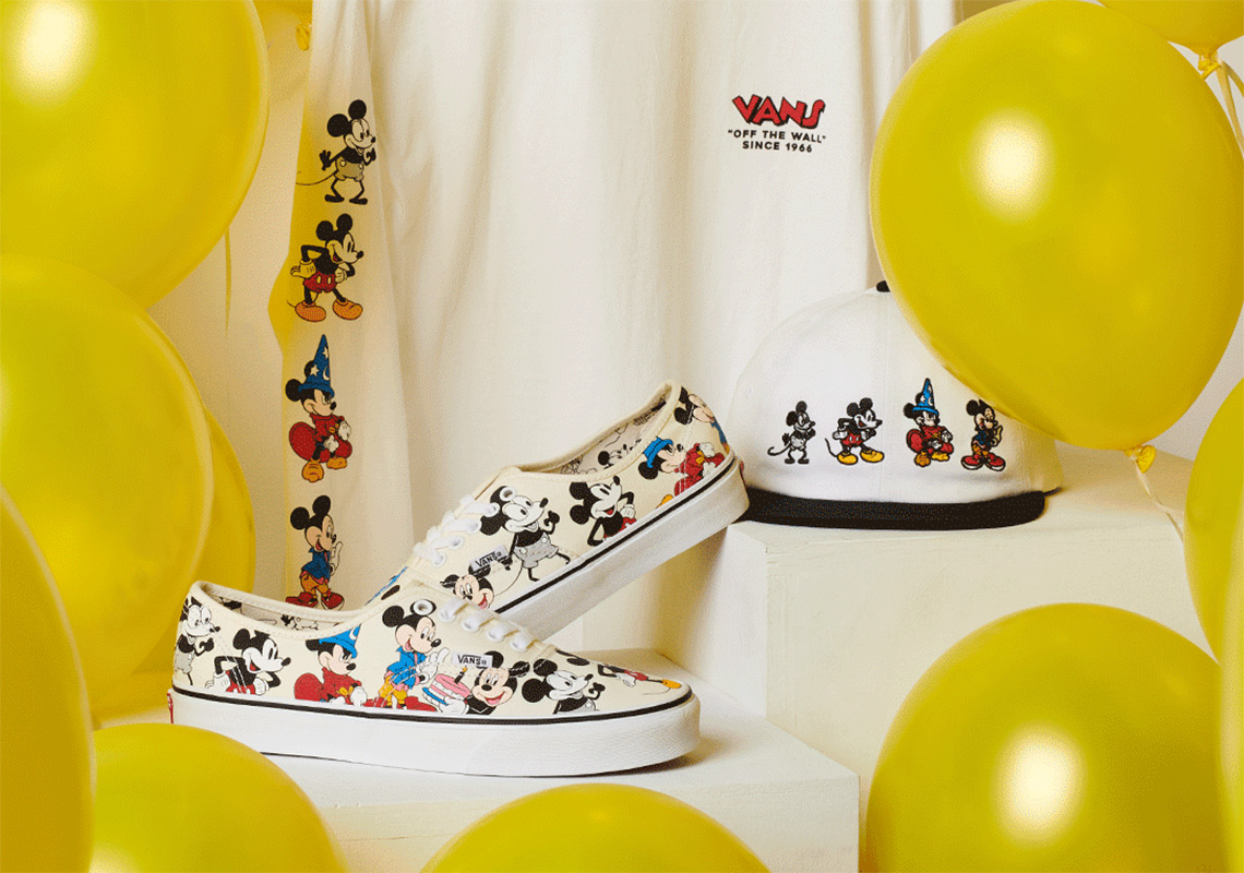 Vans And Disney Present The "Mickey Through The Decades" Collection