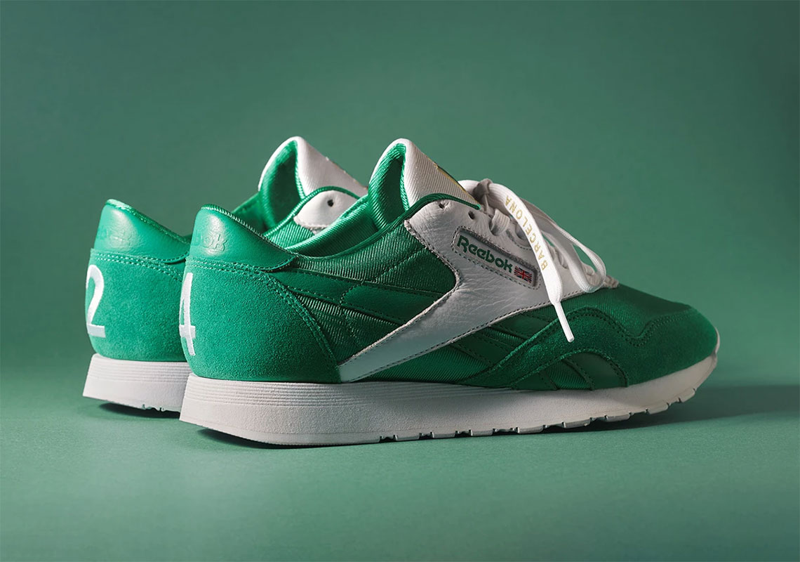 24 Kilates Reebok Classic Nlyon Green White 1