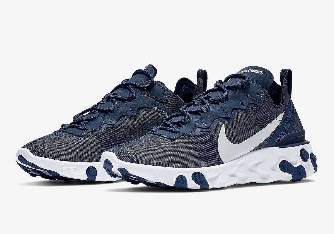 Nike React Element 55 "Midnight Navy" Is Dropping Soon