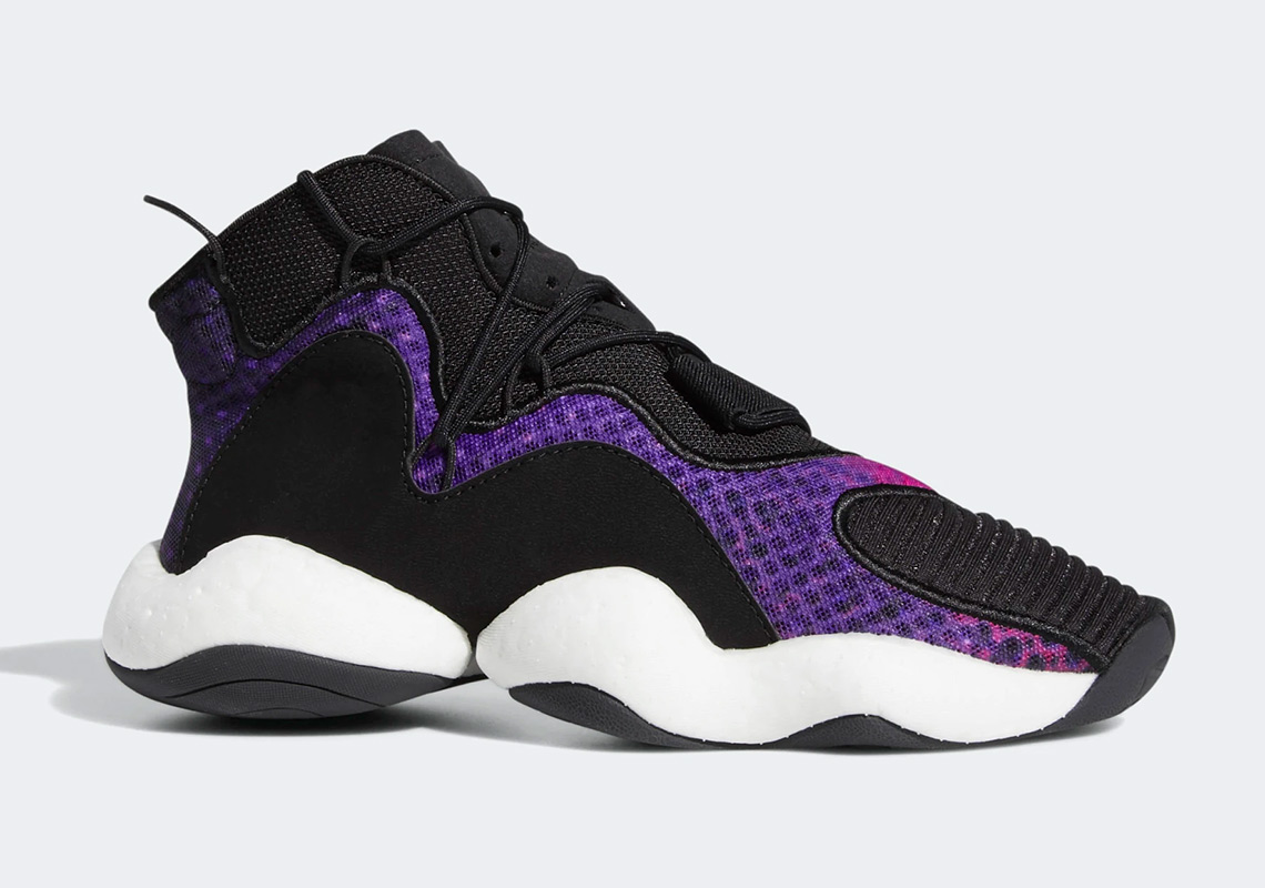 The adidas Crazy BYW Arrives In Purple Snakeskin