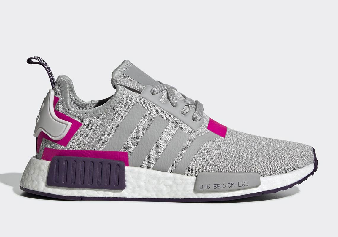 Adidas Nmd R1 Wmns Grey Pink Bd8006 3