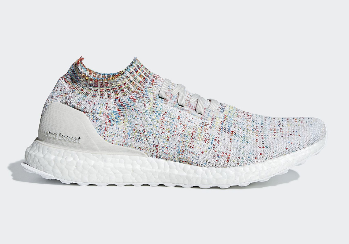 The adidas Ultra Boost Uncaged Returns In A Multi-Color Knit Upper