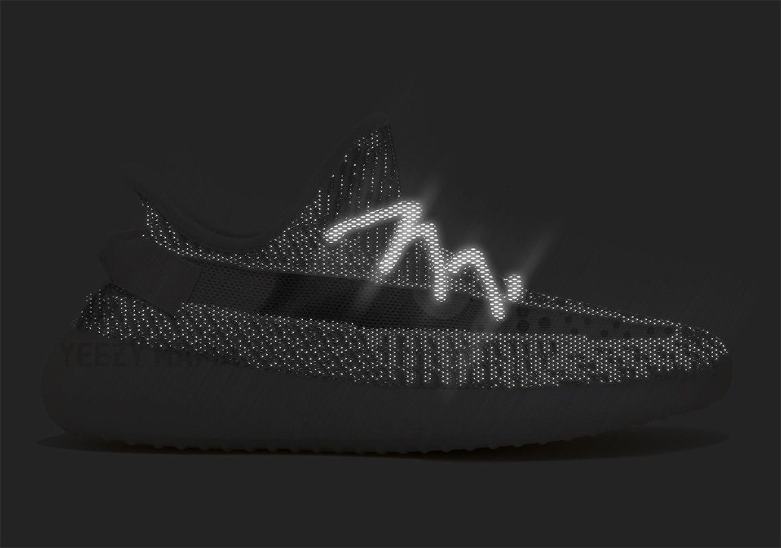 The Reflective Version Of The adidas Yeezy BOOST 350 v2 "Static" Will Be Limited To 5000 Pairs