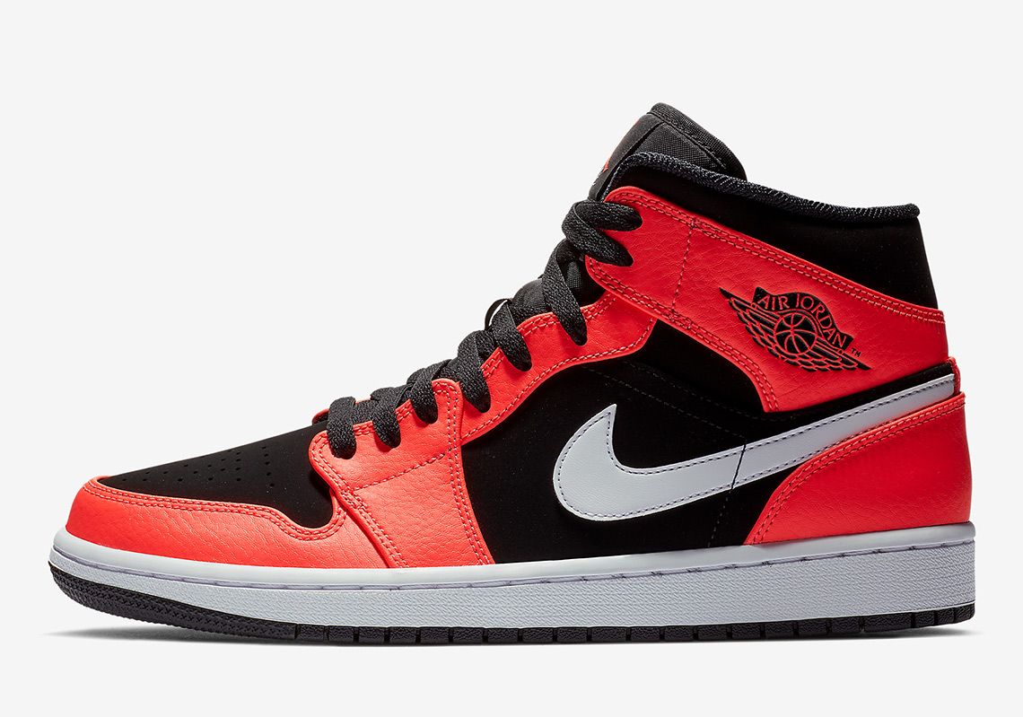 The Air Jordan 1 Mid "Infrared 23" Is Available Now