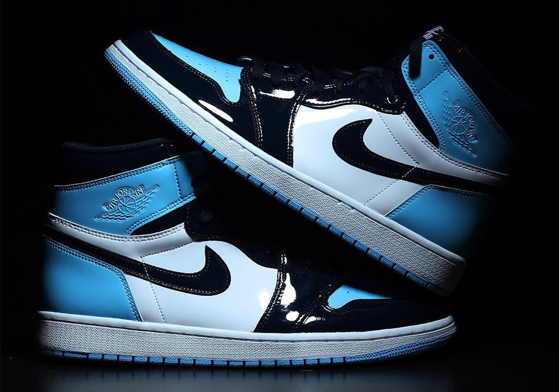 The Air Jordan 1 "UNC Patent Leather" Releases In February