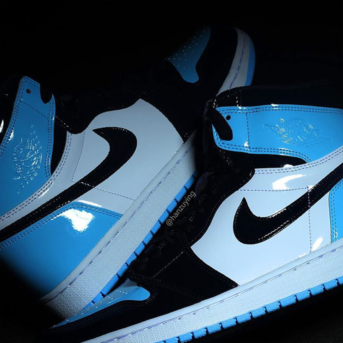 Air Jordan 1 Unc Patent Leather Cd0461 401 7