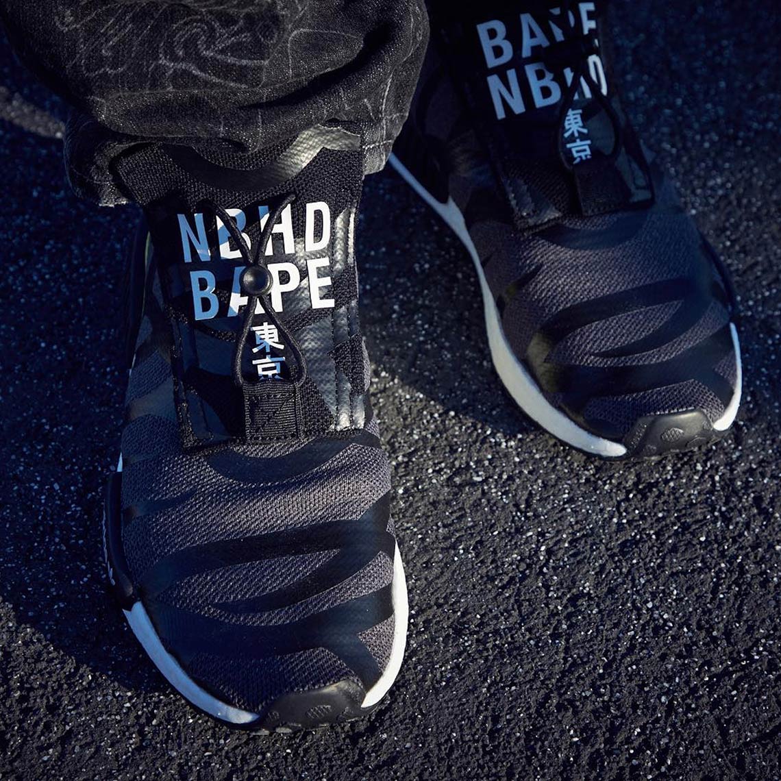 Bape Neighborhood Adidas Nmd Ts1 3