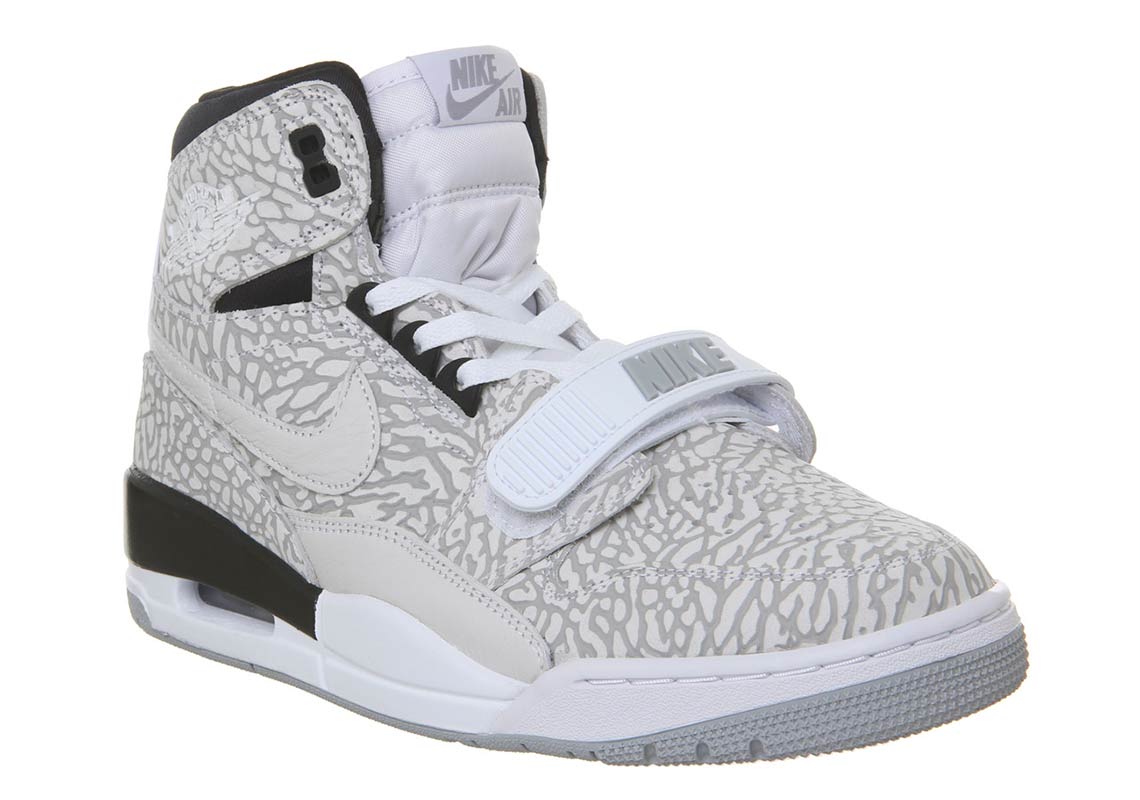 Jordan Legacy 312 Flip White Black 3