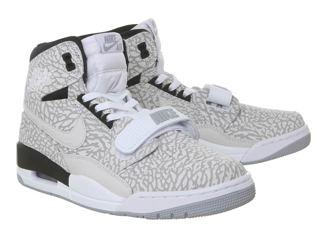 Jordan Legacy 312 Flip White Black 4