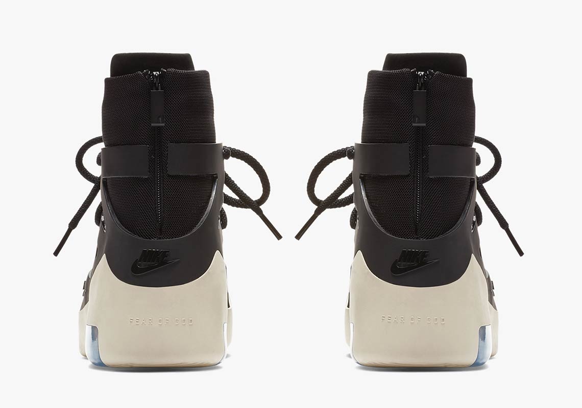 Nike Air Fear Of God 1 Black Ar4237 001 2