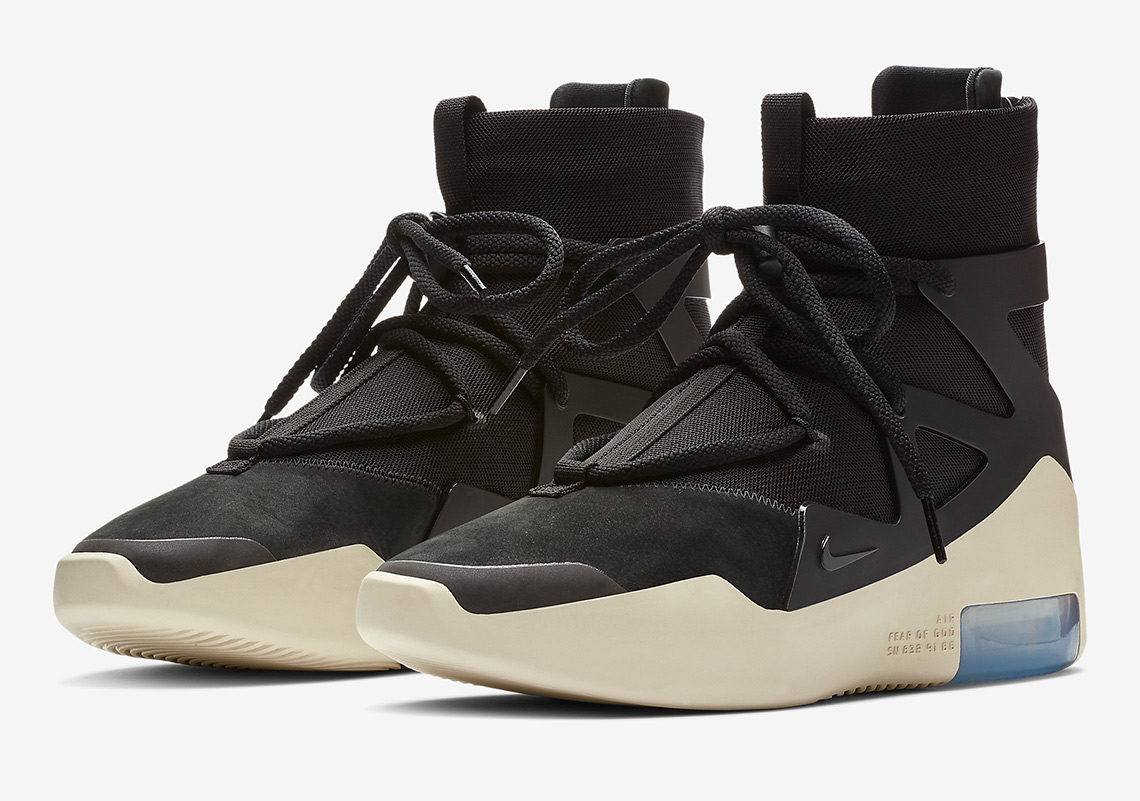 Official Images Of The Nike Air Fear Of God 1 In Black