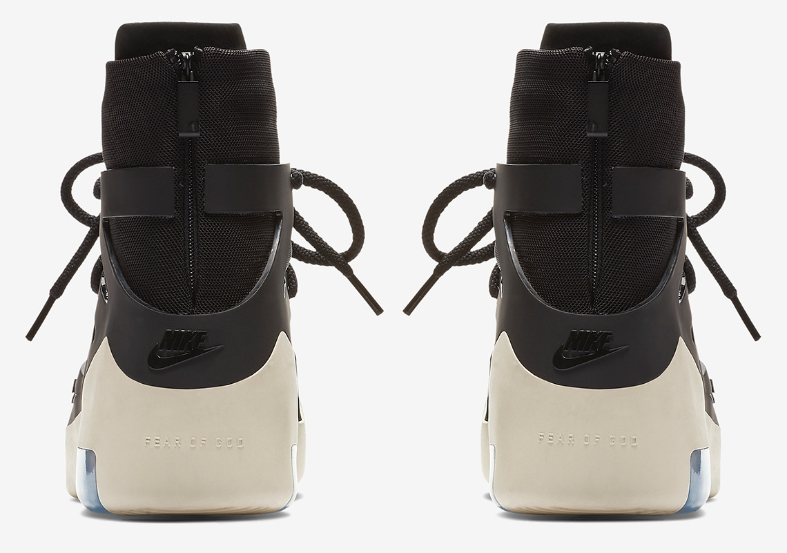 Nike Air Fear Of God 1 Black Ar4237 001 Photos 5