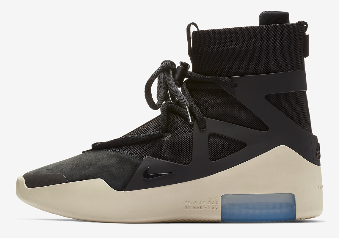 Nike Air Fear Of God 1 Black Ar4237 001 Photos