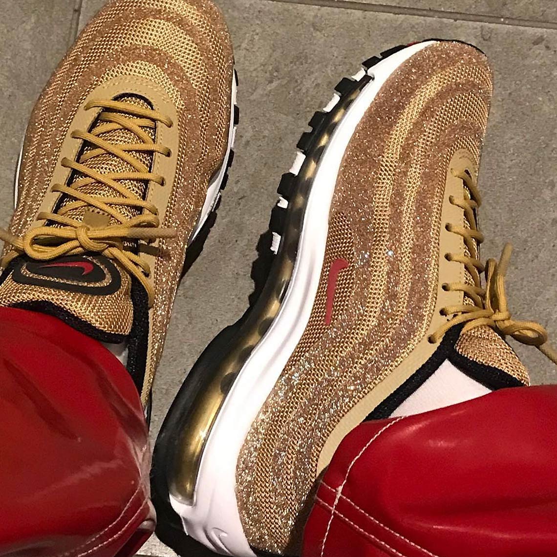 Nike Air Max 97 Metallic Gold Swarovski 21