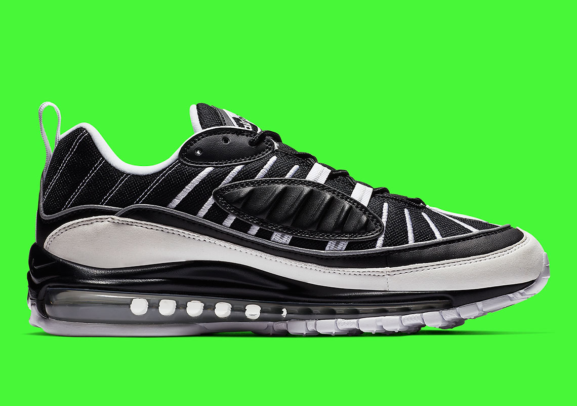 Nike Air Max 98 White Black 640744 010 1