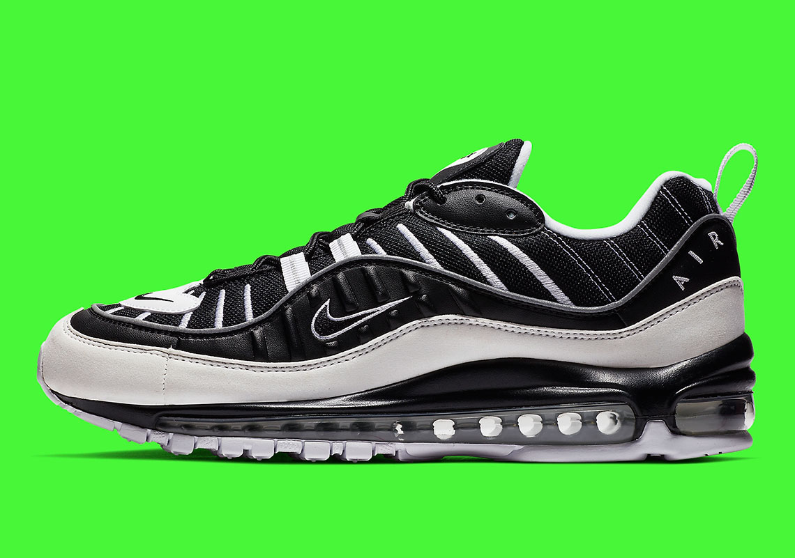 Nike Air Max 98 White Black 640744 010 2