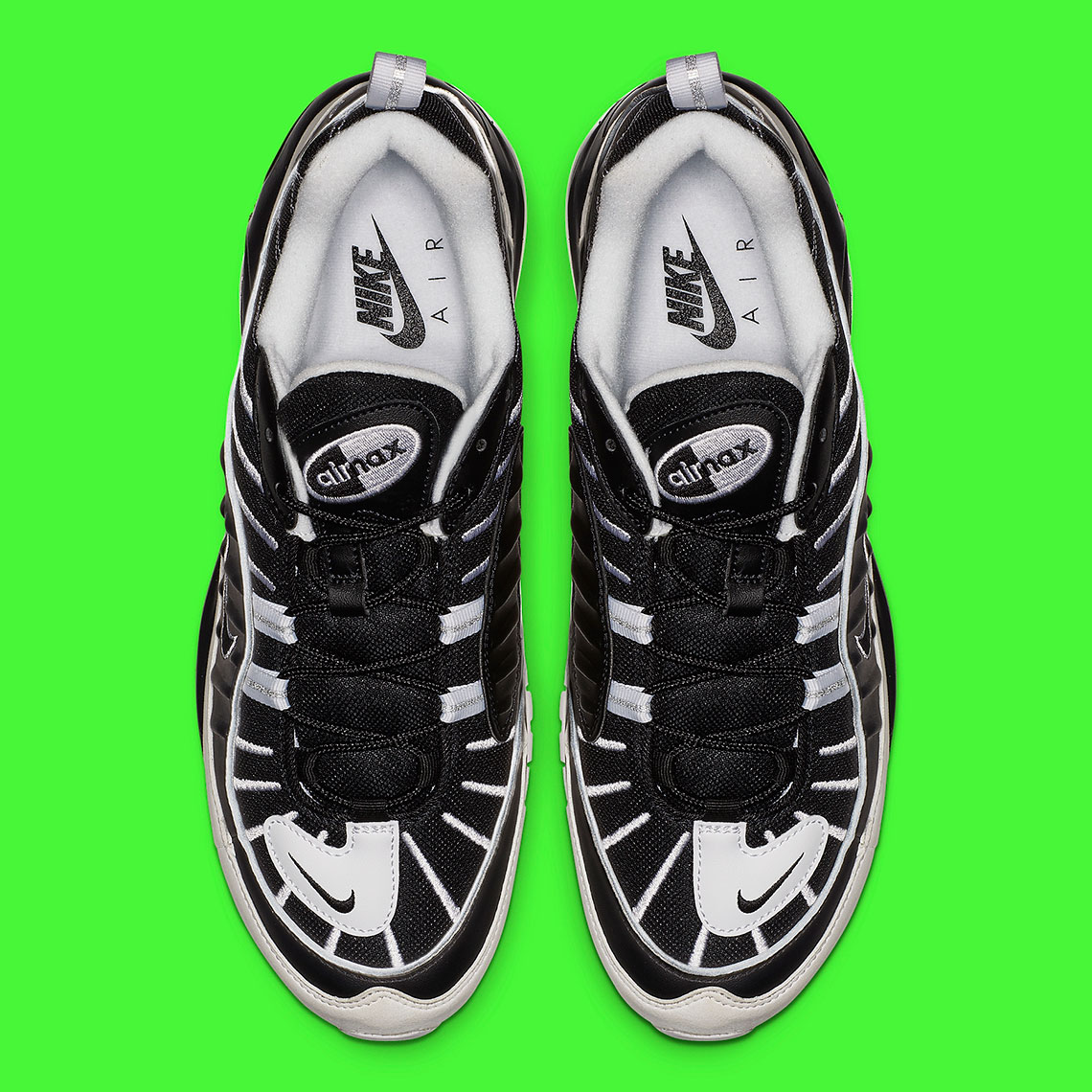 Nike Air Max 98 White Black 640744 010 4