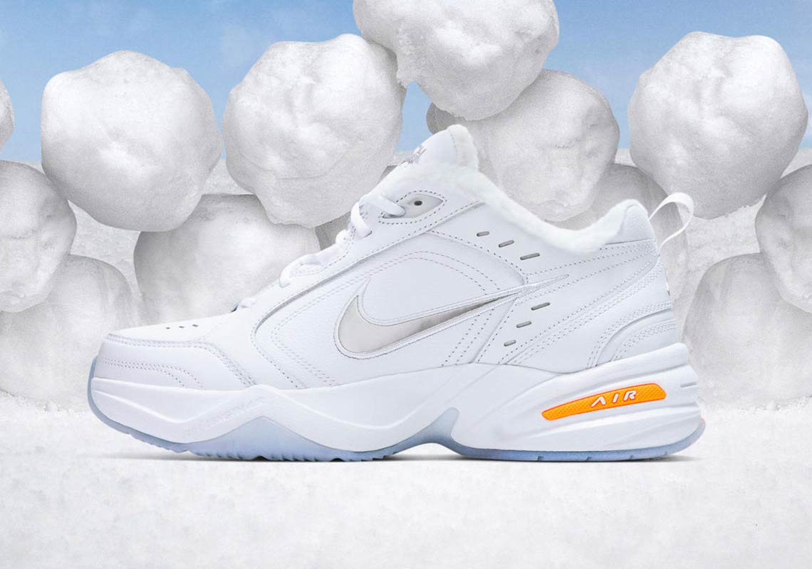 The Nike Air Monarch IV Gets A Snow Day-Inspired Makeover