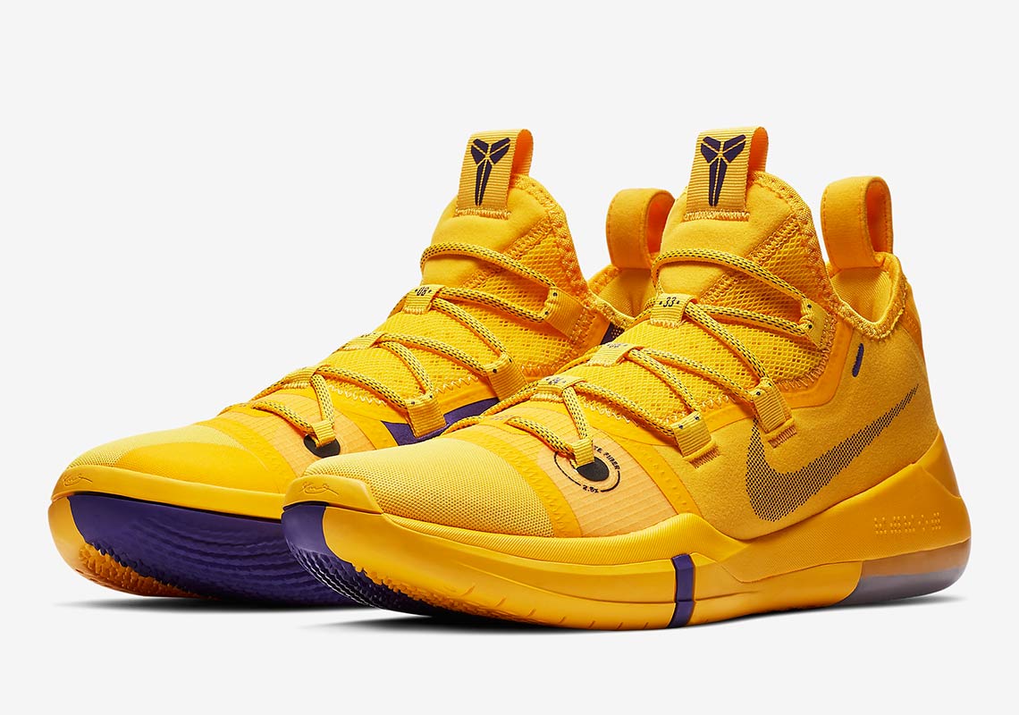 Nike Kobe Ad Lakers Gold Ar5515 700 3