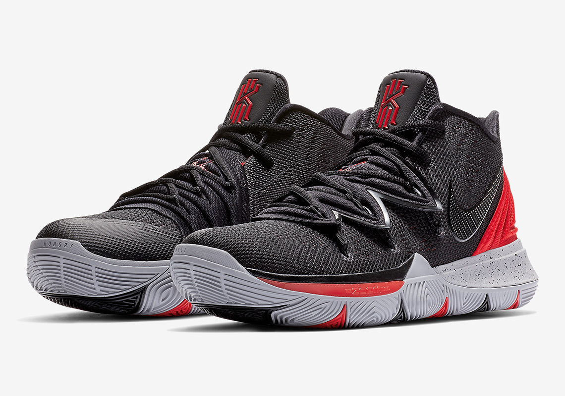 The Nike Kyrie 5 Is Releasing In A "Bred" Colorway