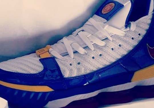 A Nike LeBron 16 Inspired By The LeBron 3 “Superman” Is Coming Soon