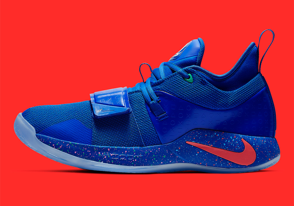 Nike Pg 2 5 Playstation Blue Multi Color Bq8388 900 2