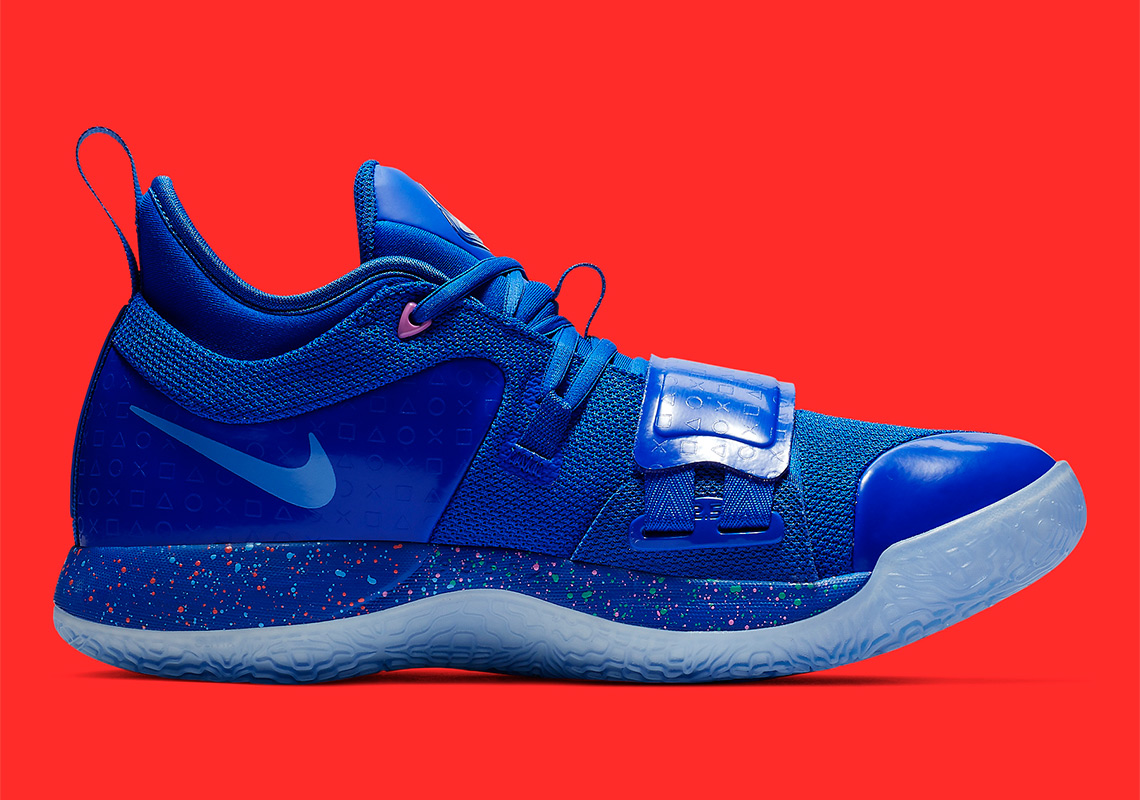 Nike Pg 2 5 Playstation Blue Multi Color Bq8388 900 3