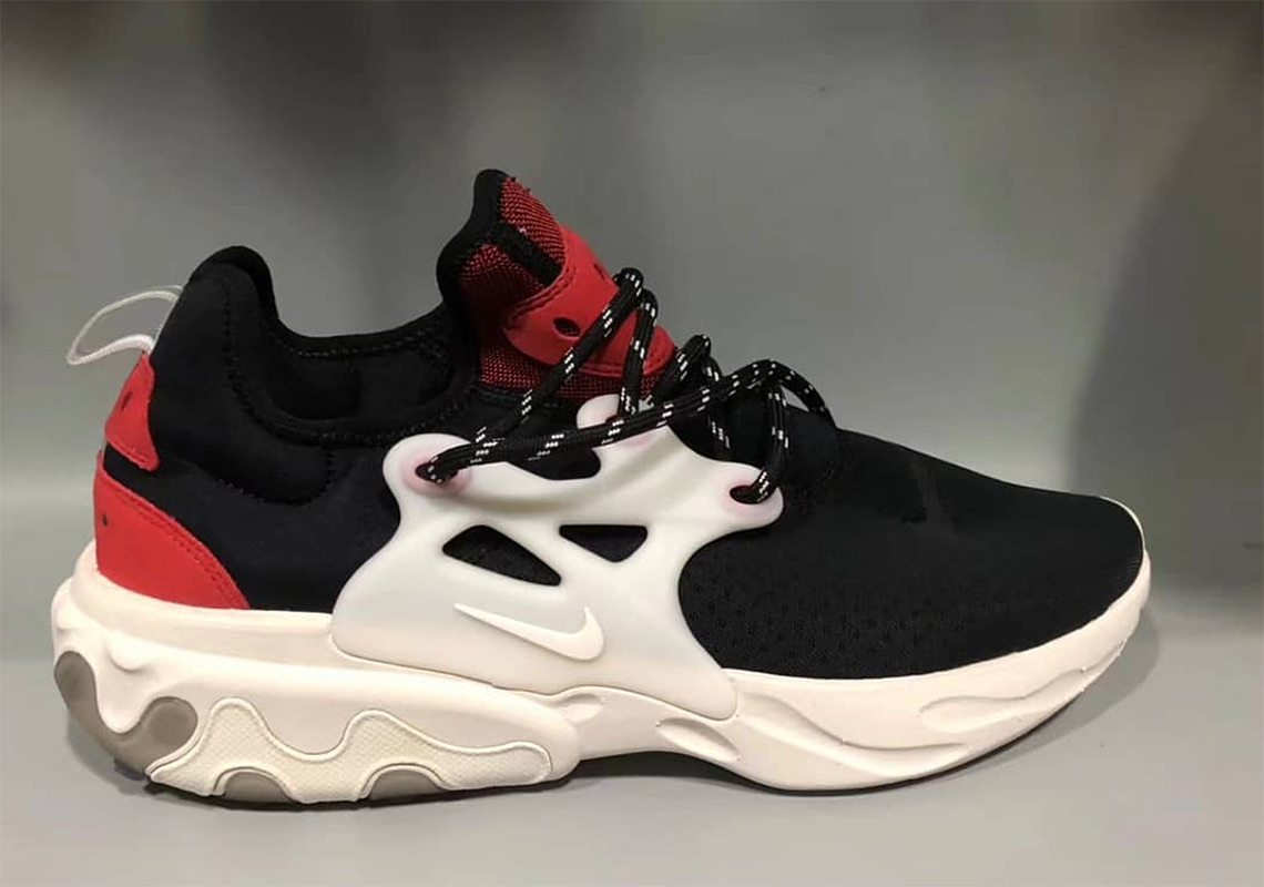 Nike Presto React Black White 2