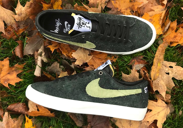 Stussy x Nike SB Blazer Low Releases On December 7th