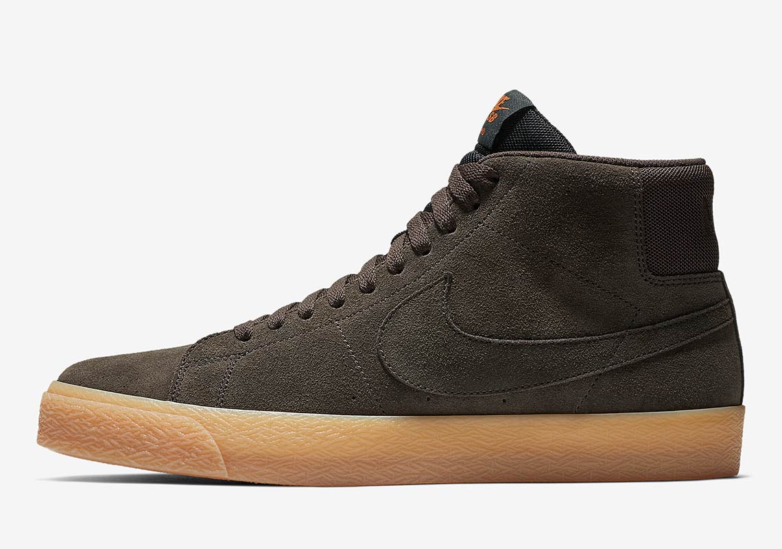 Nike Sb Blazer Mid Brown Gum 864349 200 4