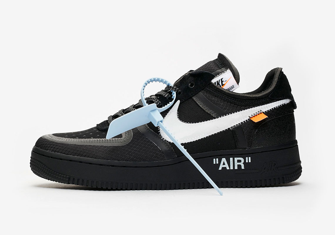 Off White Nike Air Force 1 Black Ao4606 001 3