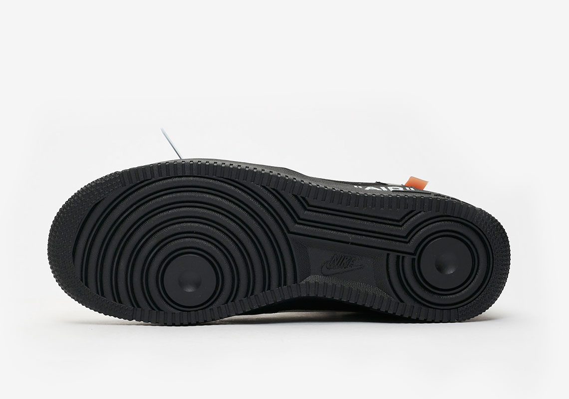 Off White Nike Air Force 1 Black Ao4606 001 5