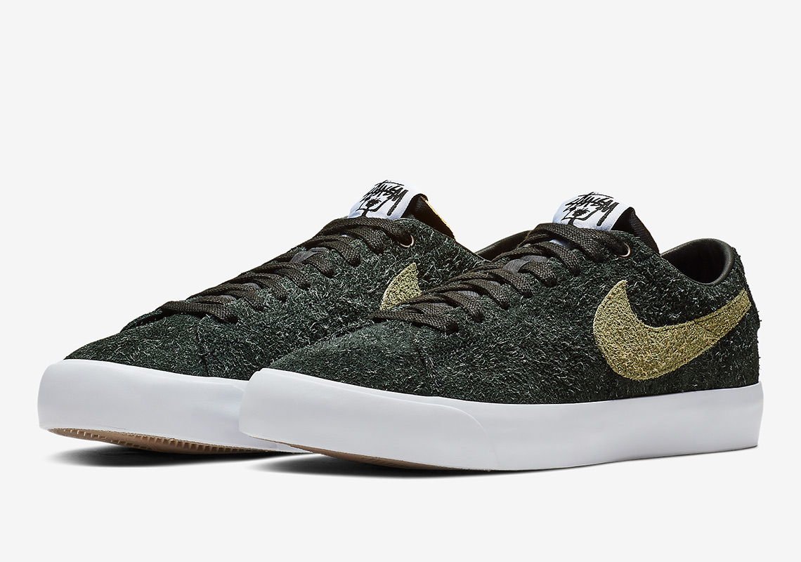 Stussy Nike Sb Blazer Low Bq6449 001 6